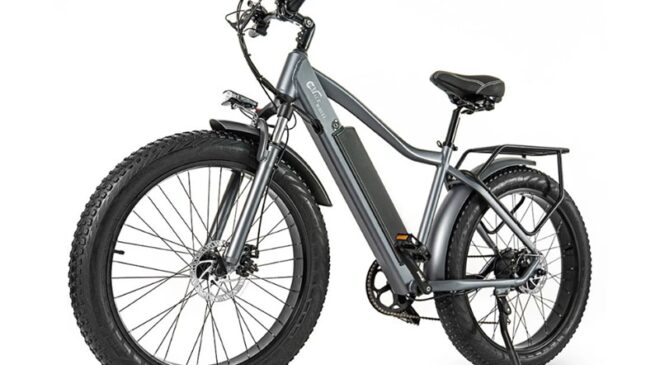 Fat bike électrique CMACEWHEEL J26 750W de 26 pouces en promotion : 949€