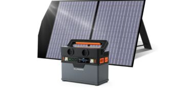 242,10€ kit générateur solaire 300W ALLPOWERS S300 + panneau solaire 100W ALLPOWERS SP027