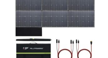 Promotion panneau solaire portable 600W ALLPOWERS SP039 : 629,10€ (câble d’extension MC4 inclus)