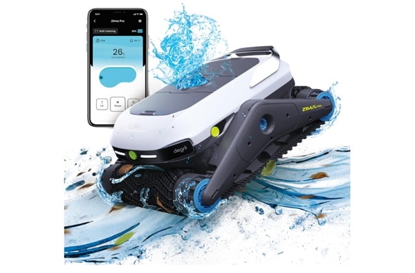 Robot piscine sans fil Degrii Zima Pro avec radar à ultrasons au meilleur prix de 699€