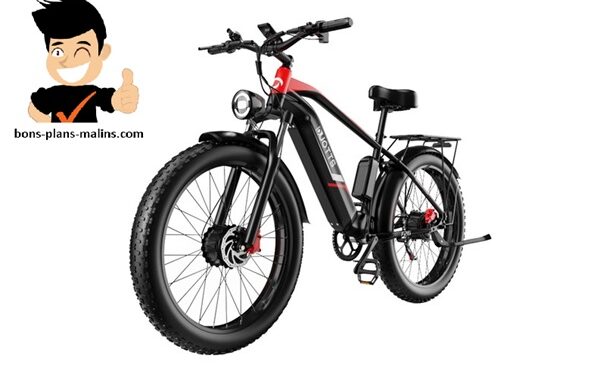 vélo électrique avec pneus larges 26 pouces DUOTTS F26