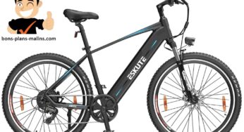 🔥Vélo électrique ESKUTE ES-27.5-SD en déstockage 539€ (250W, moteur Bafang)