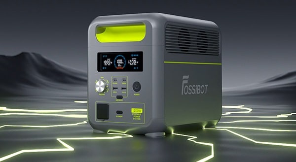 fossibot f1200 la centrale d’énergie portable à prix réduit