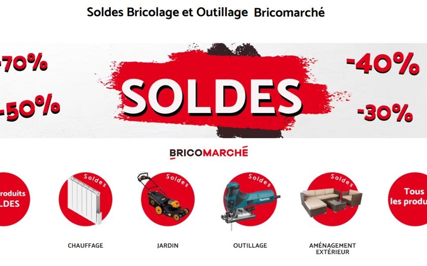 lancement des soldes bricomarché en ligne