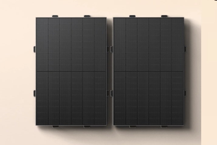 micro onduleur ecoflow et 2 panneaux solaires 400w pour mur à prix réduit