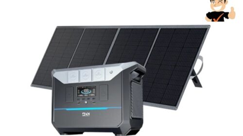 promotion station d’énergie portable daranener neo2000 + panneau solaire