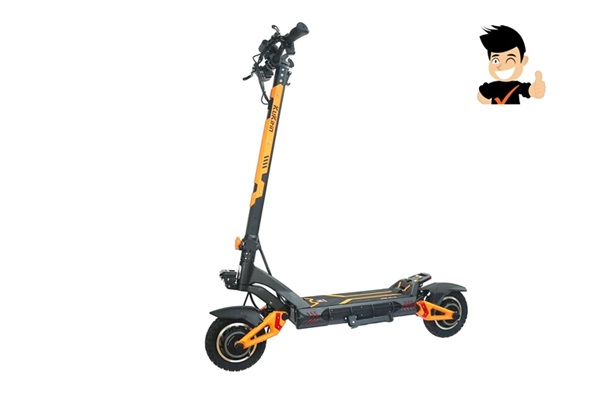 puissante trottinette électrique tout terrain kukirin g3 pro avec deux moteurs de 1200w