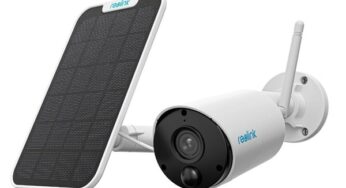 59,99€ vente flash caméra de surveillance extérieure Wi-Fi + panneau solaire Reolink Argus Eco