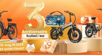 🎉 Anniversaire Buybestgear : profitez des meilleures offres sur les vélos électriques !