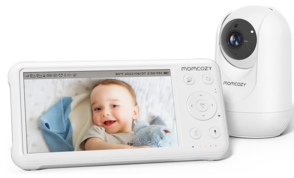 babyphone avec caméra et écran 5 pouces momcozy bm01 en promotion