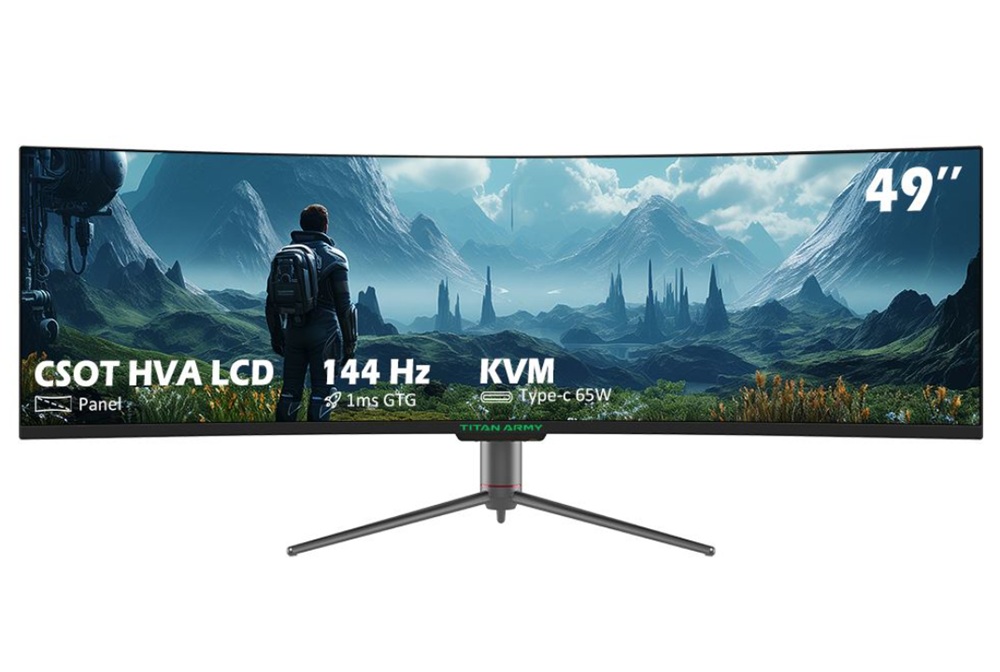 49 -inch Gaming screen Titan Army