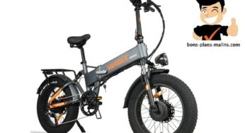 Pneus larges, deux moteurs le vélo électrique Vakole CO20 MAX est en promotion 1399€ 🔥