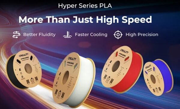 Promotion 129,99€ pour un lot de 10 rouleaux de filament Hyper-PLA Creality