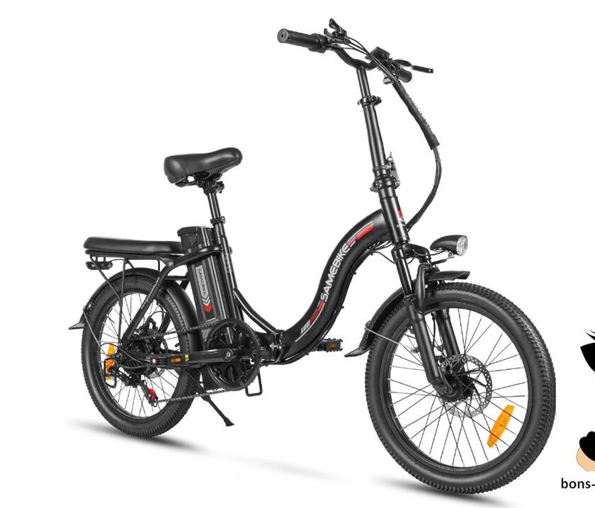 vélo électrique pliable SAMEBIKE CY20 à prix réduit