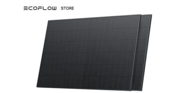 Bonne affaire lot de 2 panneaux solaires rigides 400W EcoFlow pour 379,05 € port inclus