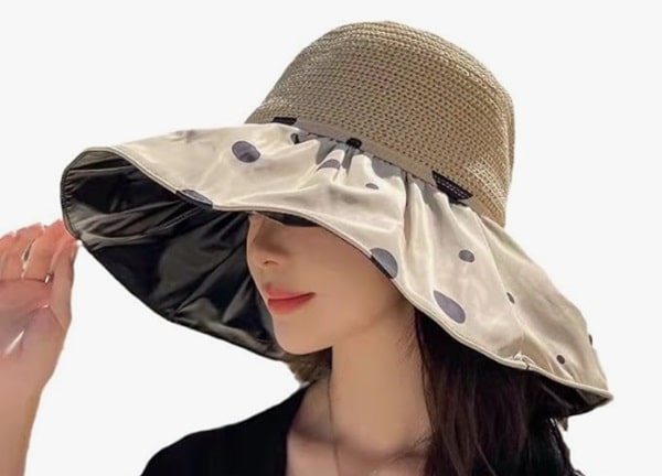 chapeau à large bord Anti UV pour femme à prix mini