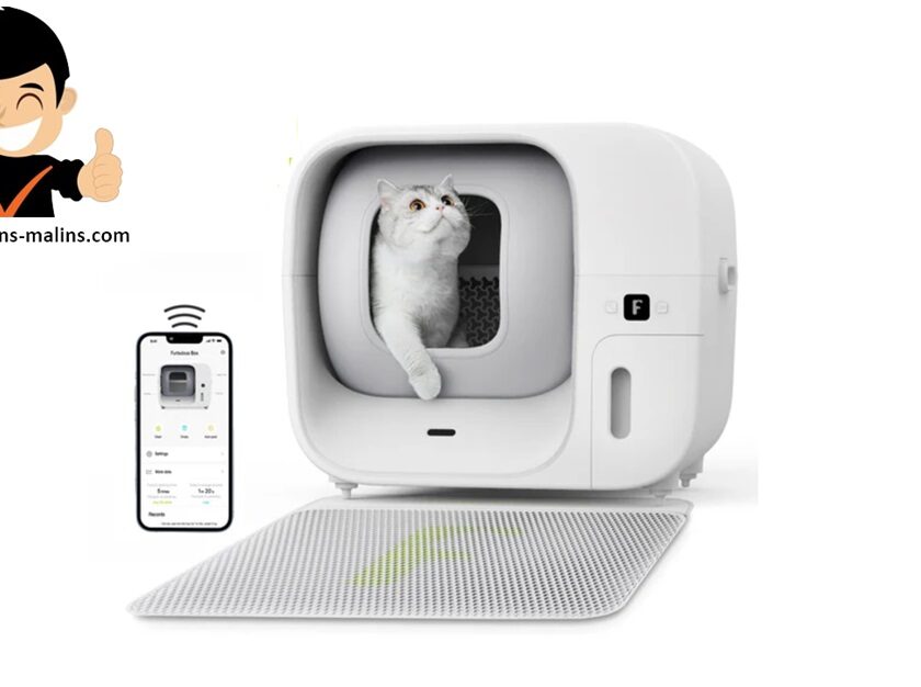 promotion litière automatique auto-nettoyante Furbulous pour chat