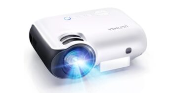 Ultimea Apollo P20 : Un vidéoprojecteur portable Bluetooth 300 ANSI Lumens pour un home cinéma abordable (moins de 100€)