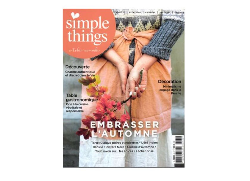 Abonnement au magazine féminin Simple Things