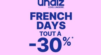 FRENCH DAYS UNDIZ : 30% de remise sur quasiment tout (exclu web)