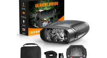 Jumelles vision nocturne Letcmoi 4K en promotion : observez la faune jusqu’à 600 mètres dans l’obscurité !