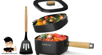 Multifonction et compacte : la poêle électrique Audecook 2L est en promo à 29,63€ !