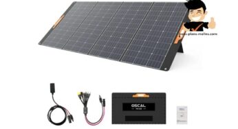 Promotion panneau solaire pliable 400W Blackview Oscal PM400 : 439€ port inclus 🌞