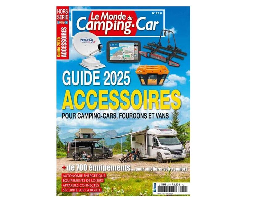 Abonnement Le Monde du Camping-Car magazine pas cher