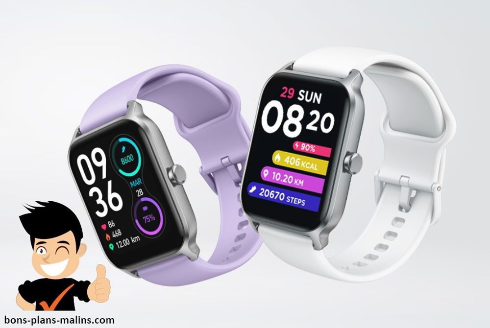 appels bluetooth, suivi santé et plus montre connectée gydom idw13 en promo