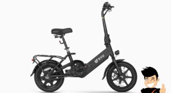 Bon plan : le petit vélo électrique pliable DYU C3 à seulement 375,06 € 🚲