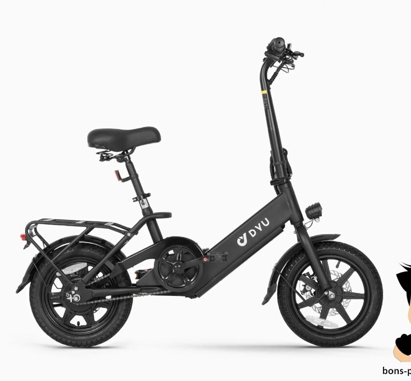 Bon plan : le petit vélo électrique pliable DYU C3