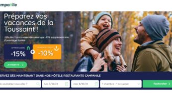 Profitez des vacances de la Toussaint avec 15% de réduction chez Campanile 🏨✨