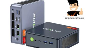 Promotion mini PC GMKTEC K6 avec processeur Ryzen R7 à 429,71 € !