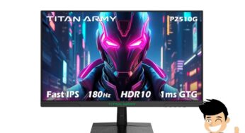 Promotion Titan Army P2510G : écran gaming 180Hz à 109,99 € qui change tout ! 🚀