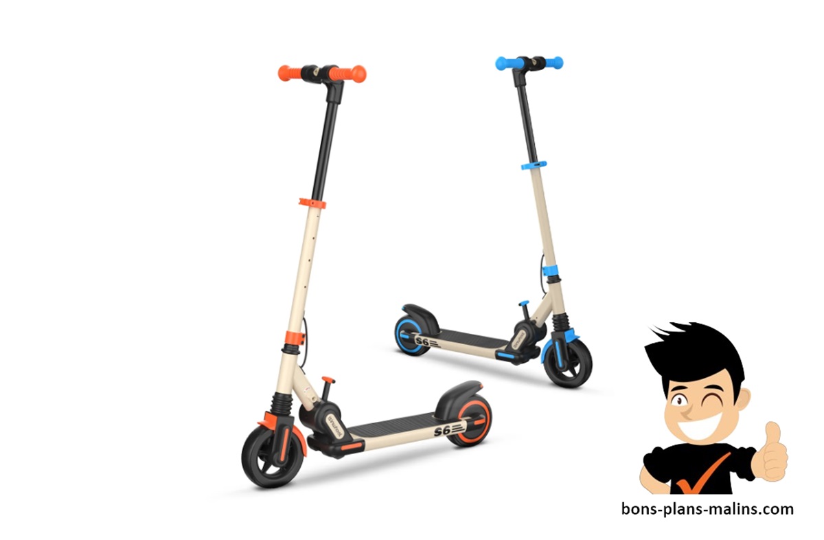 Trottinette électrique pour enfants isinwheel S6 : la bonne affaire 