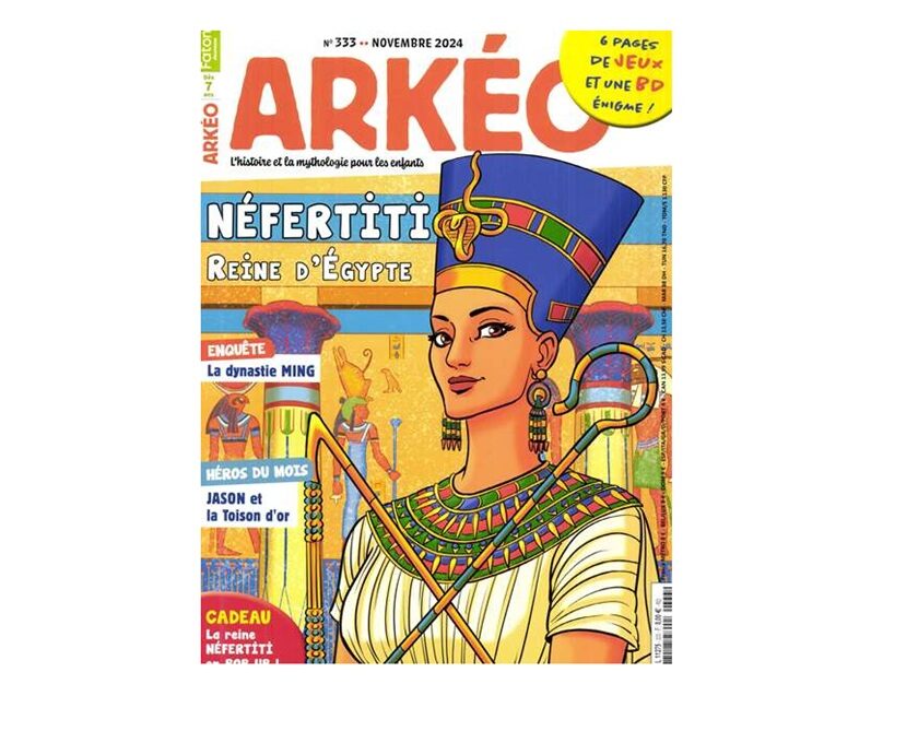 abonnement magazine arkéo junior pas cher