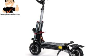 ANGWATT T1, la trottinette électrique à double moteur qui domine le tout-terrain en promotion à 1102,35€ (6000W)