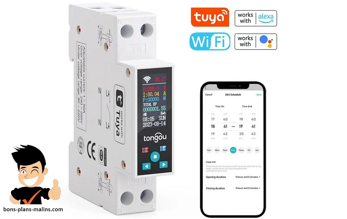 Maîtrisez votre énergie avec le switch connecté Tongou Tuya