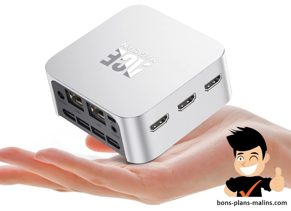 Promotion sur le mini PC ACEMAGICIAN T8PLUS ( Intel Alder Lake-N95