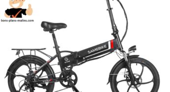 SAMEBIKE 20LVXD30 : le vélo électrique pliable performant à prix mini ! 649€ 🚲