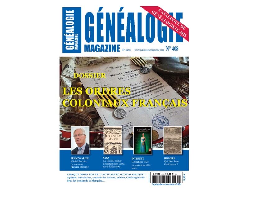 abonnement généalogie magazine pas cher