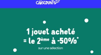 Découvrez l’offre spéciale jouets Cdiscount : 1 acheté, le second à -50% !