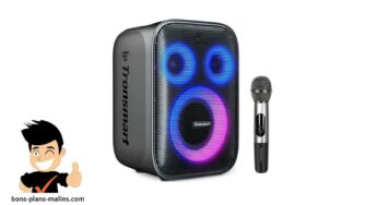 🎤 Tronsmart Halo 200 : l’enceinte Karaoké idéale pour 109 € avec 1 micro inclus !