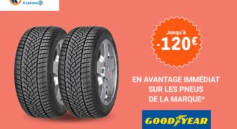 Profitez d’une remise immédiate sur les pneus Goodyear chez L’Auto E.Leclerc