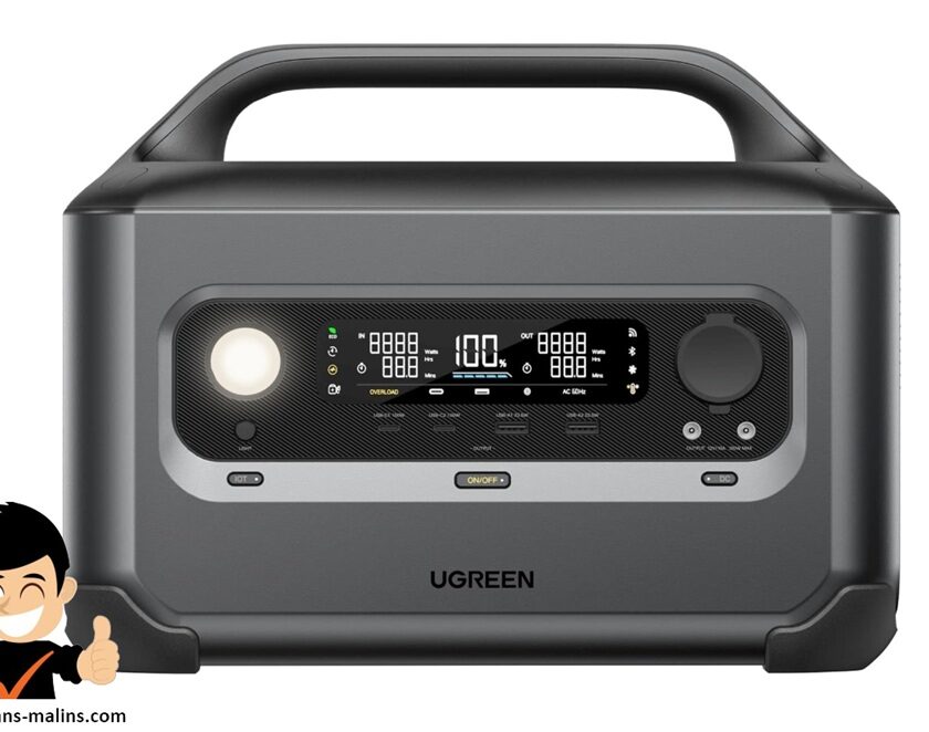 ugreen powerroam gs1200 la station d'énergie 1200 w en promotion