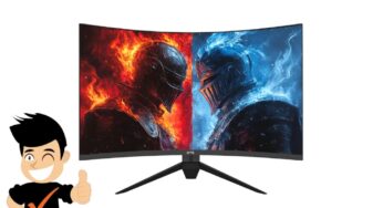 Moniteur gaming incurvé 27 pouces KTC H27S25E en promotion 259,99€ 🎮