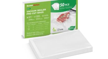 Promo sacs sous vide Bonsenkitchen (15 x 23 cm) : 50 unités à seulement 7,79€ 🥩