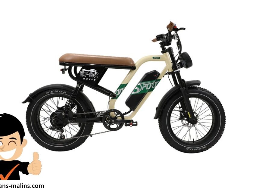 fatbike vélo électrique onesport w66 en promotion