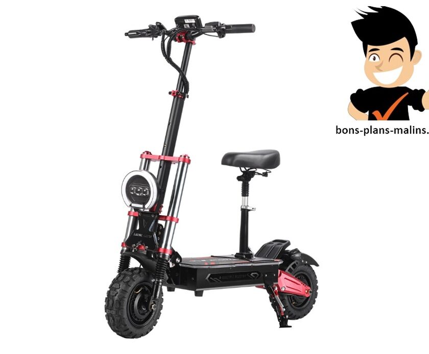 promotion trottinette électrique ultra puissante boyueda s5 11