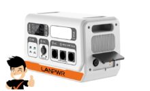 station d’énergie portable avec micro onduleur lanpwr 2400 pro